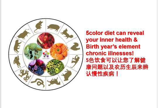 5 Color Diet Theory