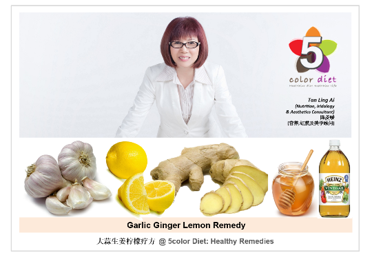 Garlic Ginger Lemon Remedy