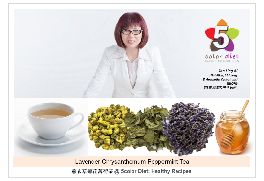 Lavender Chrysanthemum Peppermint Tea