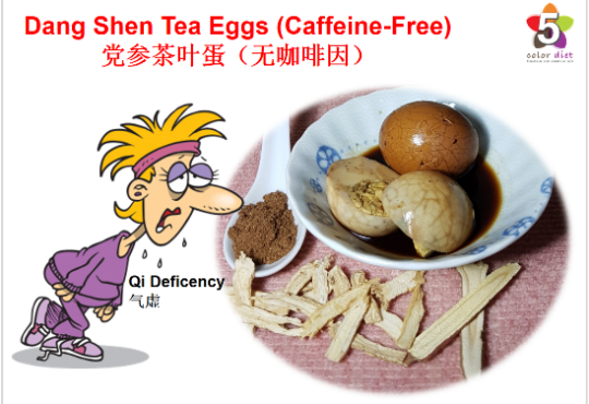 Dang Shen Tea Eggs (Caffeine-Free)