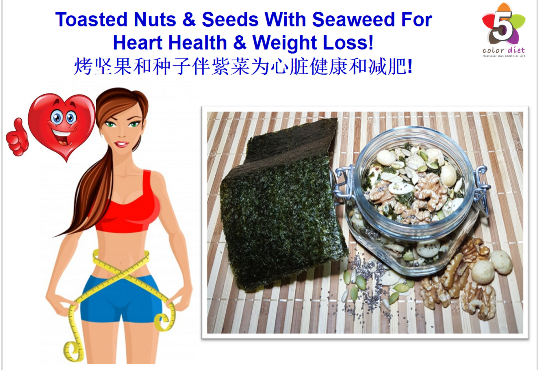 Toasted Nuts & Seeds With Seaweed