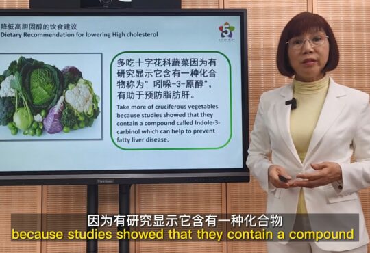 Dietary recommendation for lowering High cholesterol [CHI & ENG SUB]